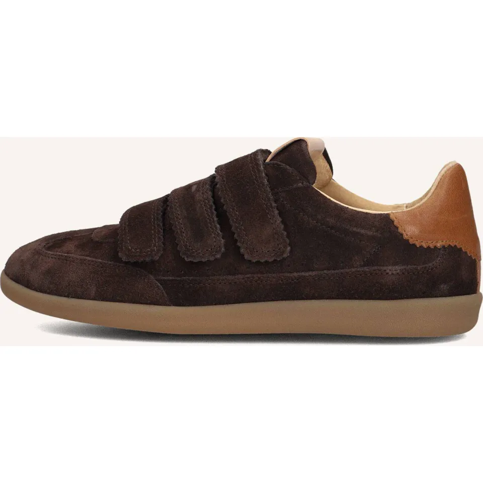 Fred de la Bretoniere Sneakers Pepper Valencia Bruin, foto 4