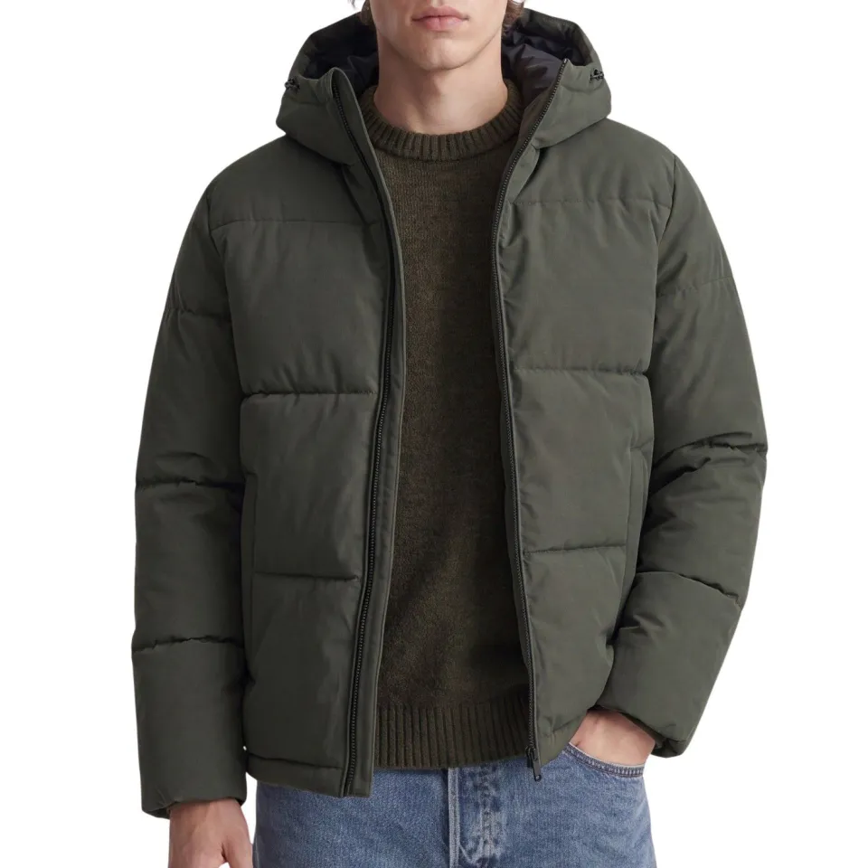Jack & Jones Galaxy puffer winterjas donkergroen rosin, foto 6