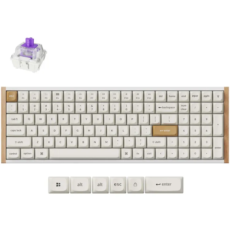 Keychron K4 HE Special Edition toetsenbord wit