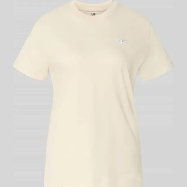 New Balance Regular fit t-shirt van puur katoen wit, foto 2