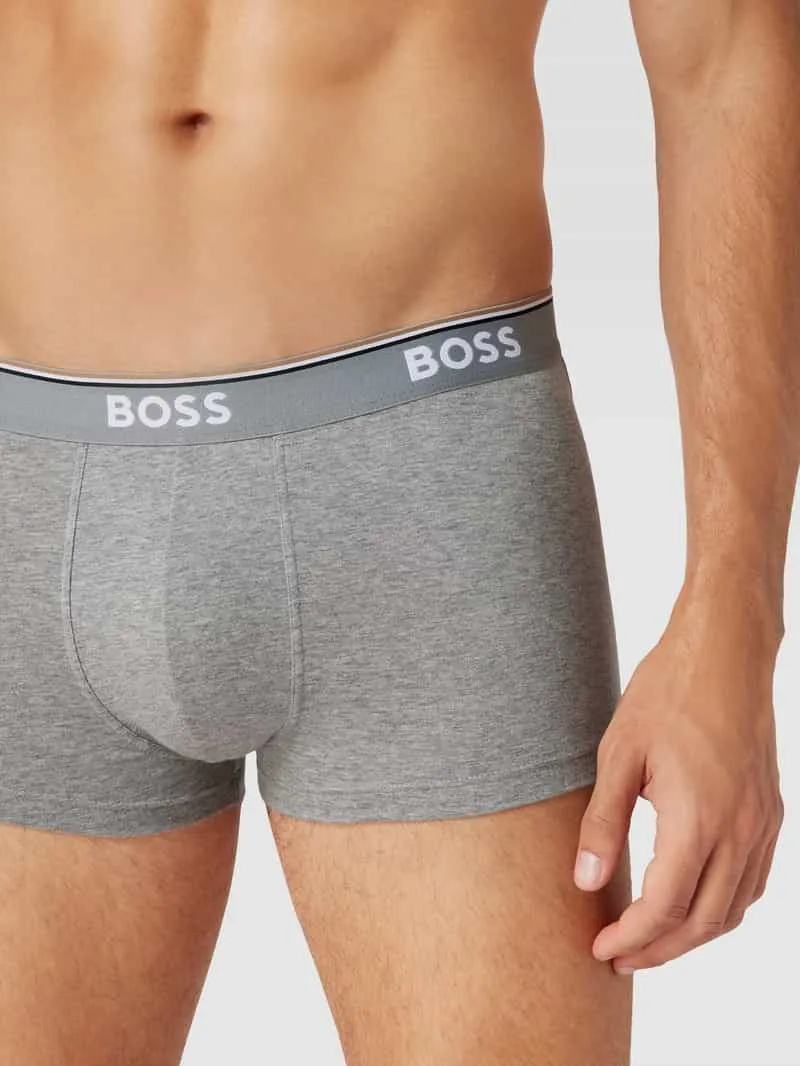 Boss Power trunk boxershorts donkergrijs 3-pack, foto 4