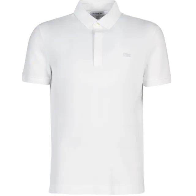 Lacoste Polo Shirt Korte Mouw Lacoste PARIS POLO REGULAR Wit