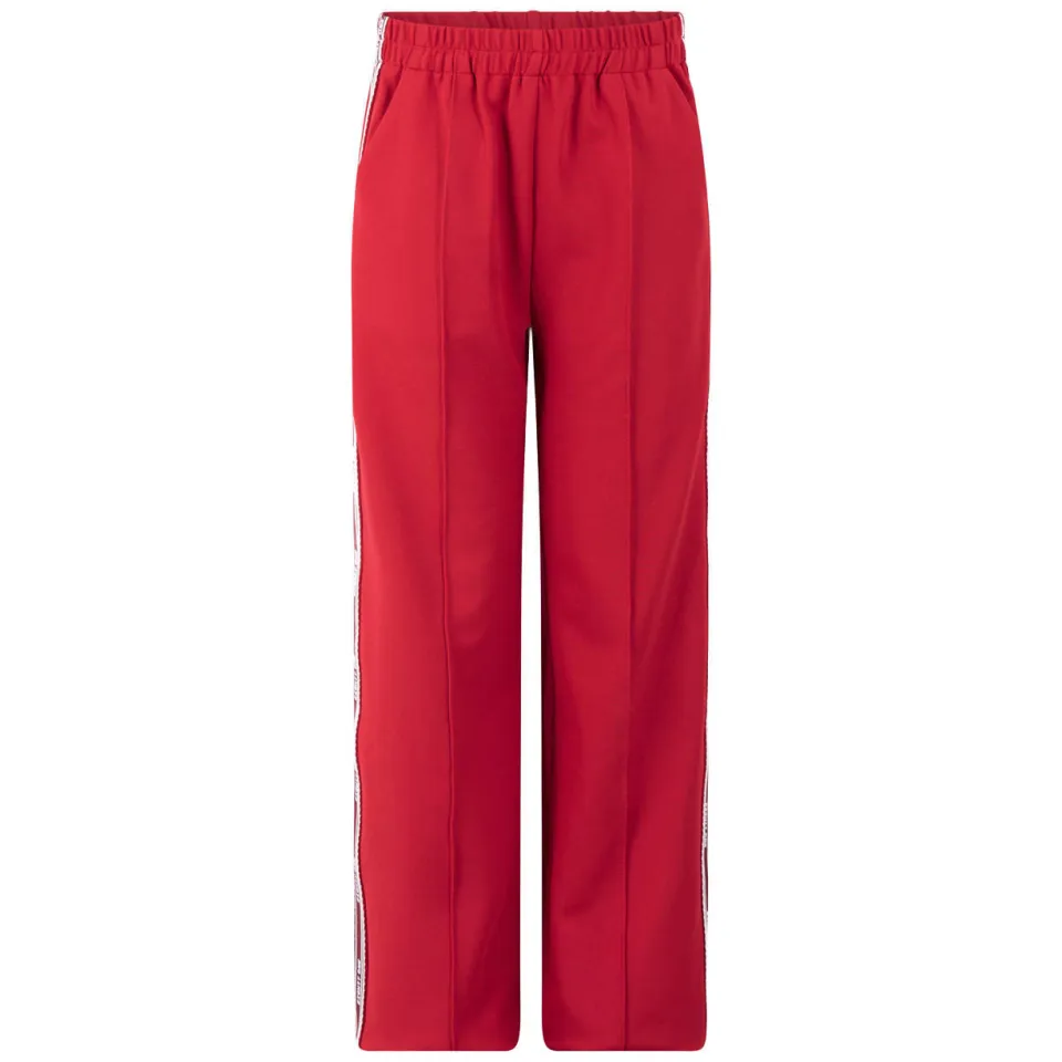 Shoeby wide leg joggingbroek rood, foto 2