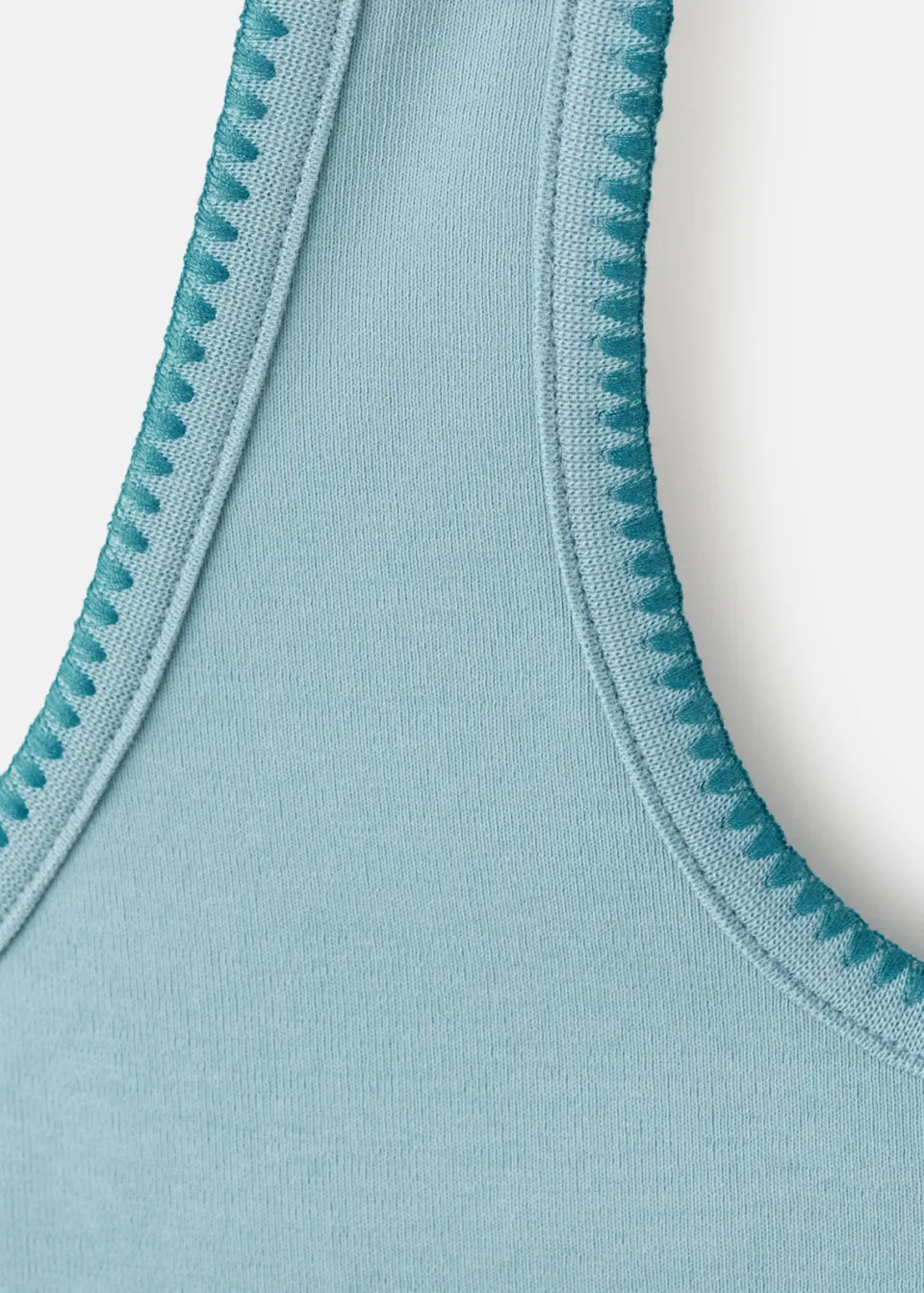Mango haltertop blauw, foto 5