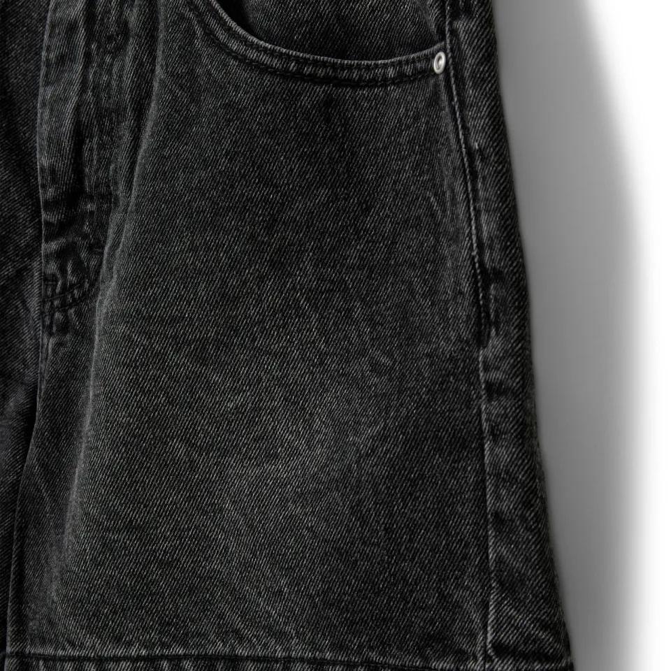 Sofie Schnoor high waist denim short zwart, foto 3