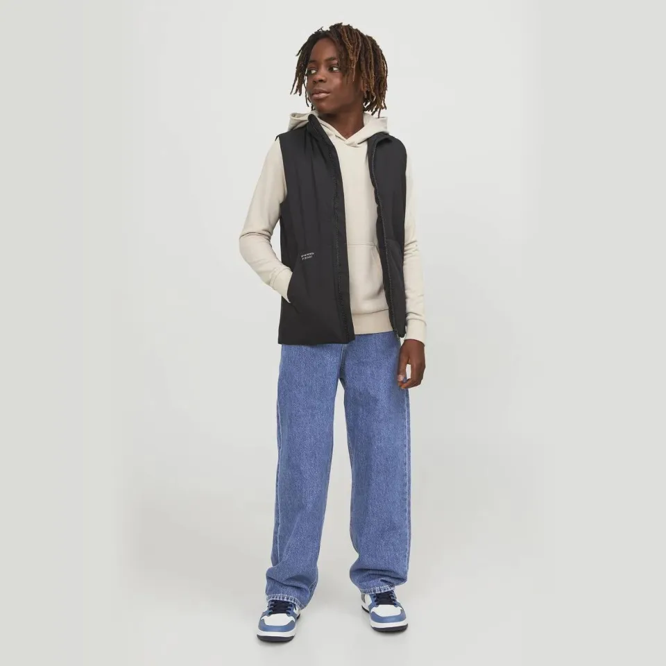 Jack & Jones JUNIOR baggy loose fit jeans - blue denim, foto 6