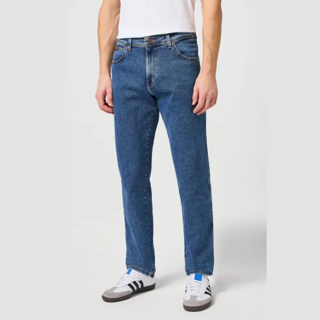 Wrangler regular fit jeans Texas stonewash, foto 3