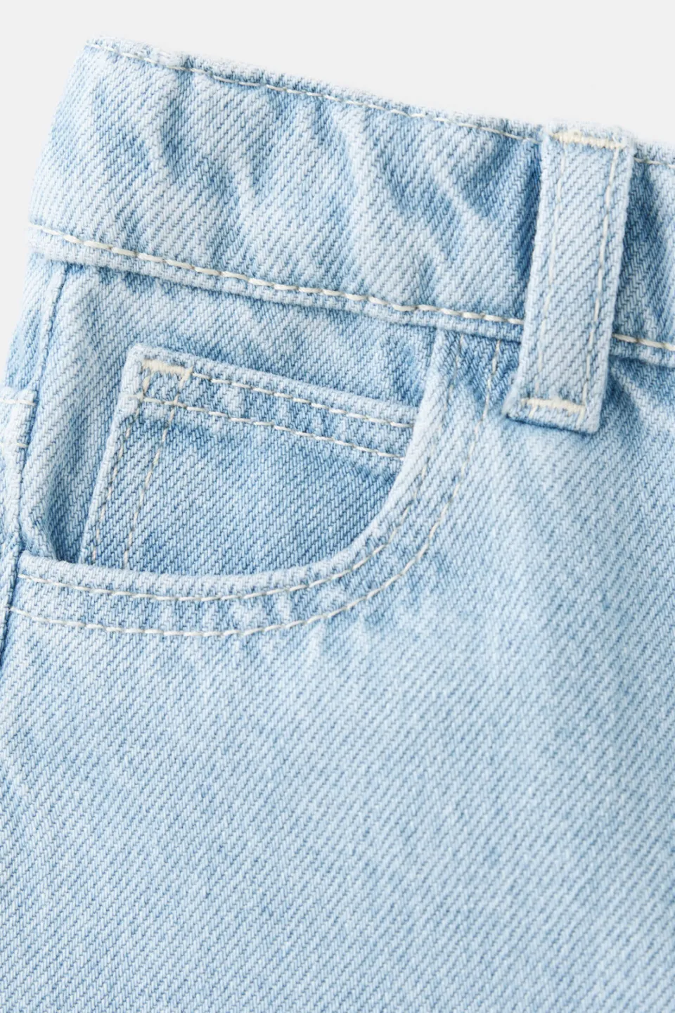 Mango Kids regular waist straight leg jeans - lichtblauw, foto 5