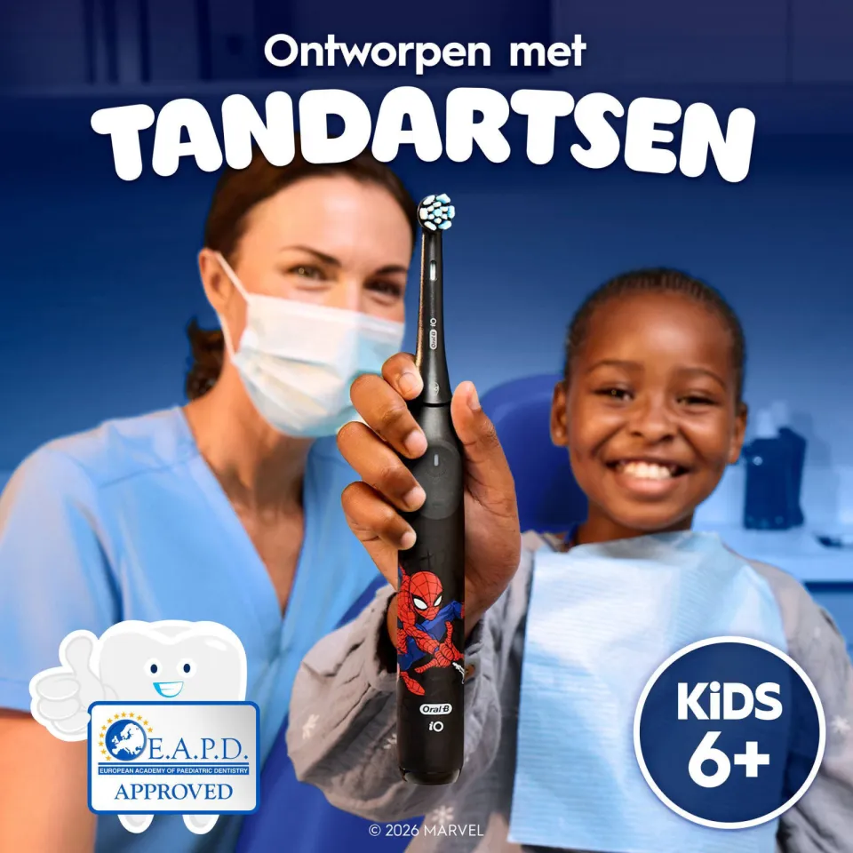 Oral-B iO Kids 6+ Marvel Spiderman - 2 stuks, foto 4
