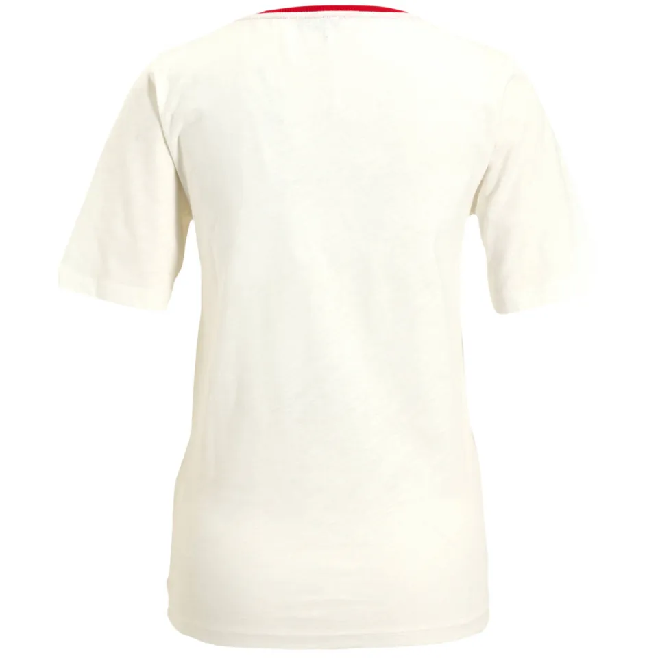 LOVE2WAIT zwangerschaps T-shirt wit, foto 2