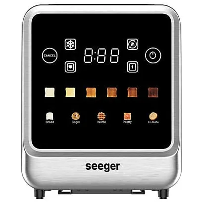 Seeger SGR1200RVS broodrooster RVS, foto 3