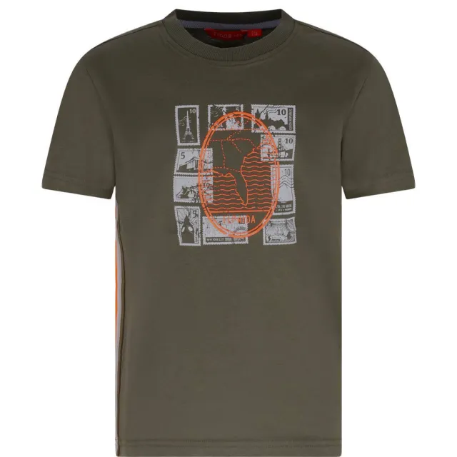 TYGO & vito jersey t-shirt olijfgroen, foto 2