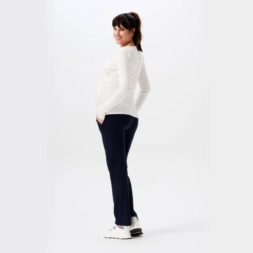Noppies Sara zwangerschaps- en voedingslongsleeve wit, foto 4