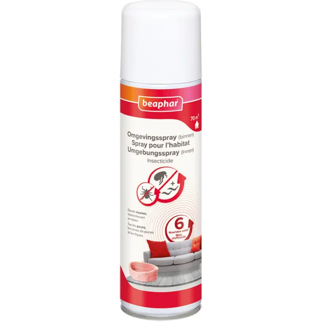 Beaphar Vlooienmiddel Hond Omgevingsspray 250 ml