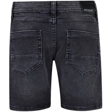 Retour Jeans Reven jeansshort black denim, foto 3