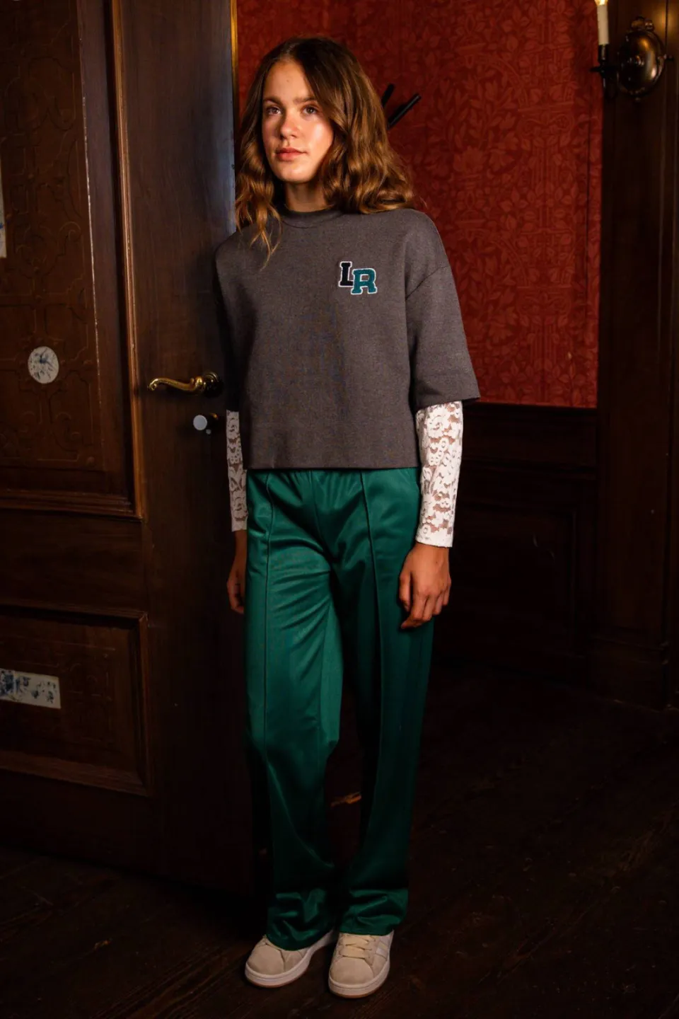 LOOXS 10sixteen relaxed fit sweatpants groen, foto 5