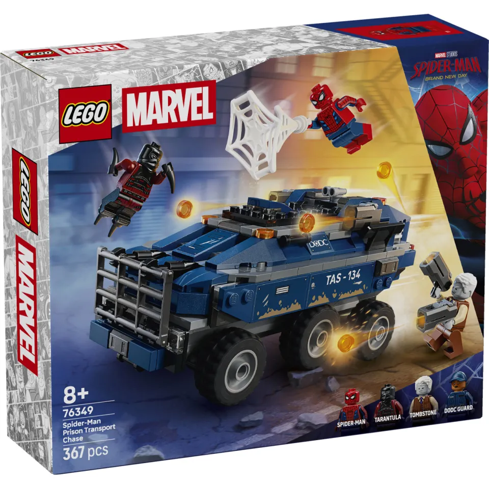 Lego Marvel Spider-Man Achtervolging van gevangenistransport 76349, foto 6