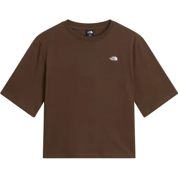 The North Face Essential Simple Dome Boxy T-shirt bruin, foto 2
