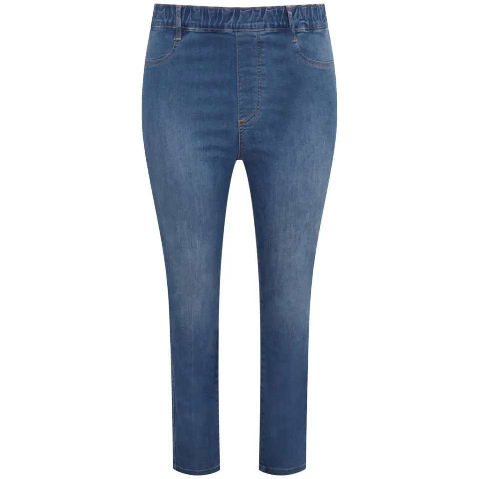 Yoek high waist skinny jeans light denim, foto 2