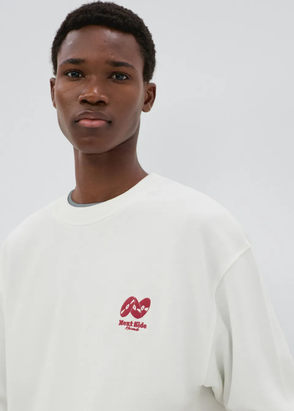 Mango TEEN katoenen sweater - wit, foto 6