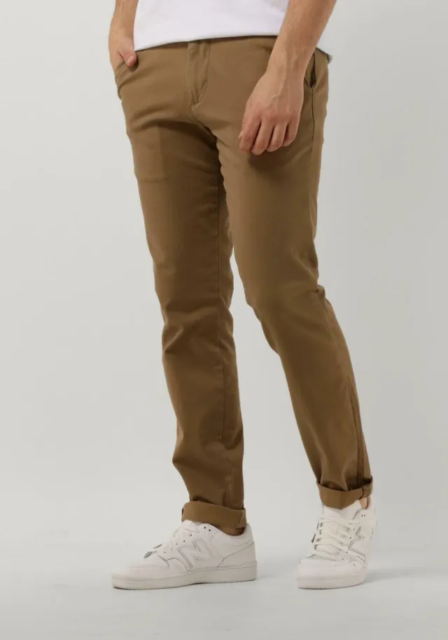 SELECTED MEN New Miles 175 flex chino beige