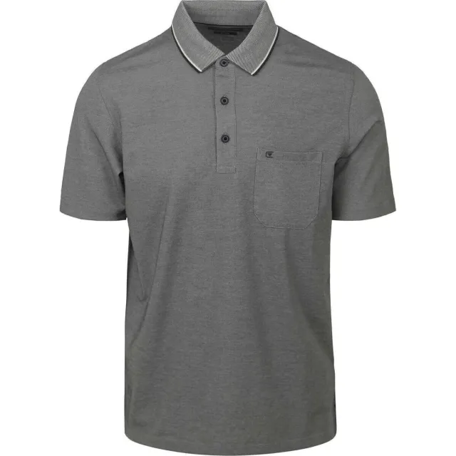 Casa Moda poloshirt antraciet