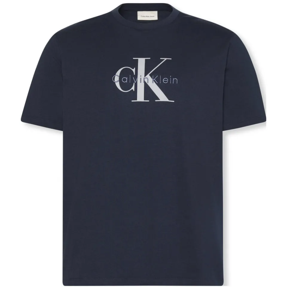 Calvin Klein JEANS oversized T-shirt donkerblauw dark sapphire, foto 2