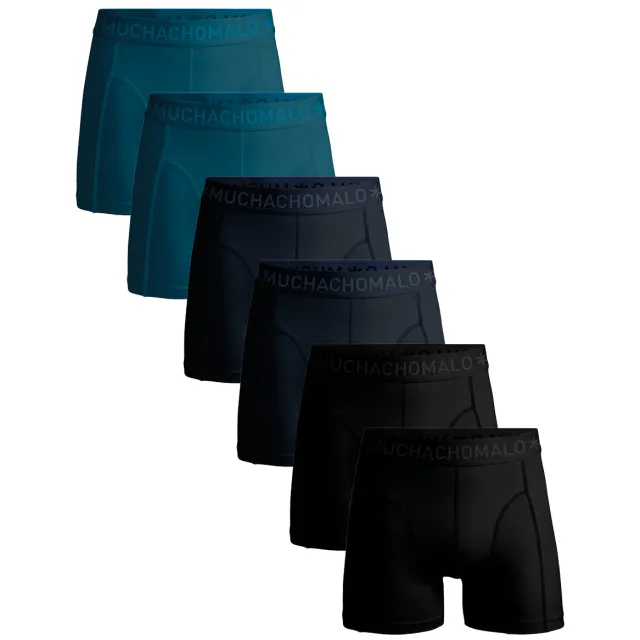 Muchachomalo Heren 6-pack Boxershorts Veelkleurig
