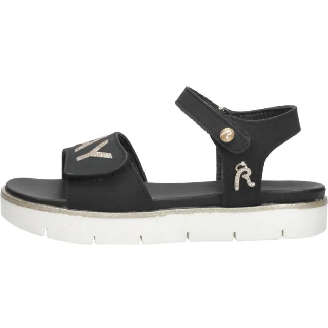 Replay Sandal 4 platte sandalen zwart, foto 2