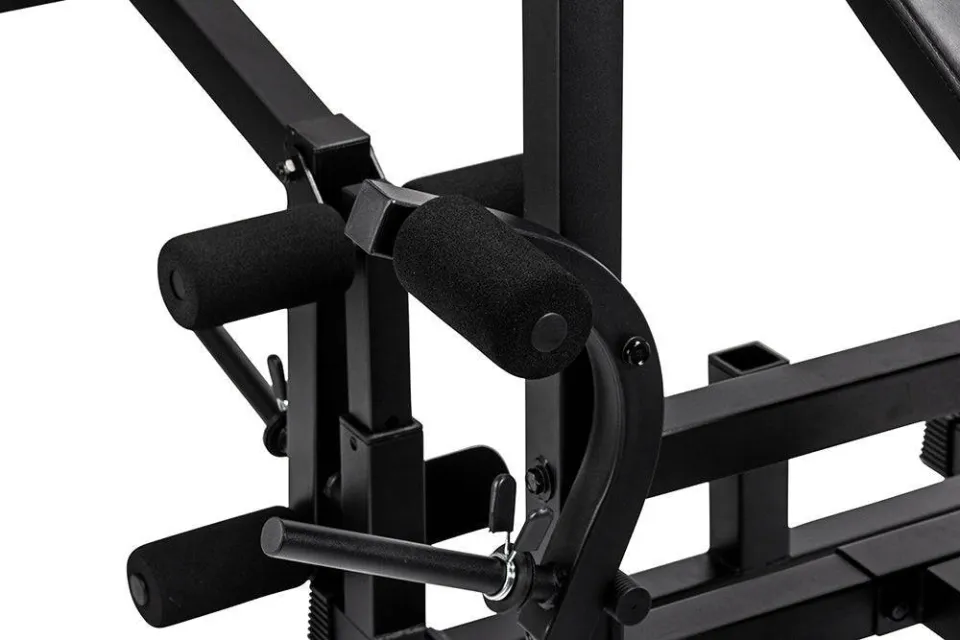 Virtufit multifunctionele halterbank deluxe zwart, foto 4