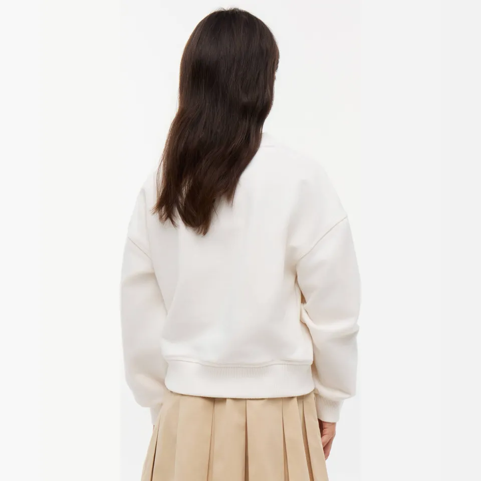 Tommy Hilfiger sweater met borduursels en tekst - wit, foto 4