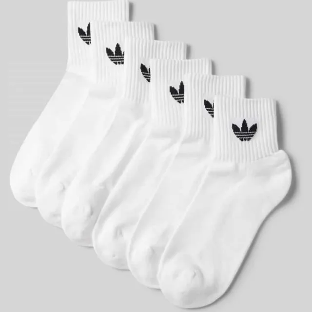 Adidas Ankle sokken wit set van 6, foto 2