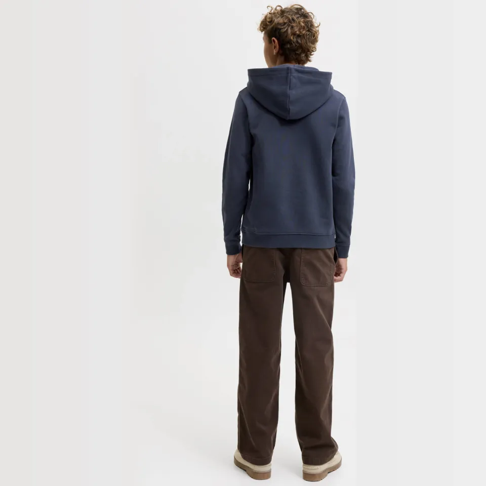 Jack & Jones JUNIOR hoodie met logo - donkerblauw, foto 3