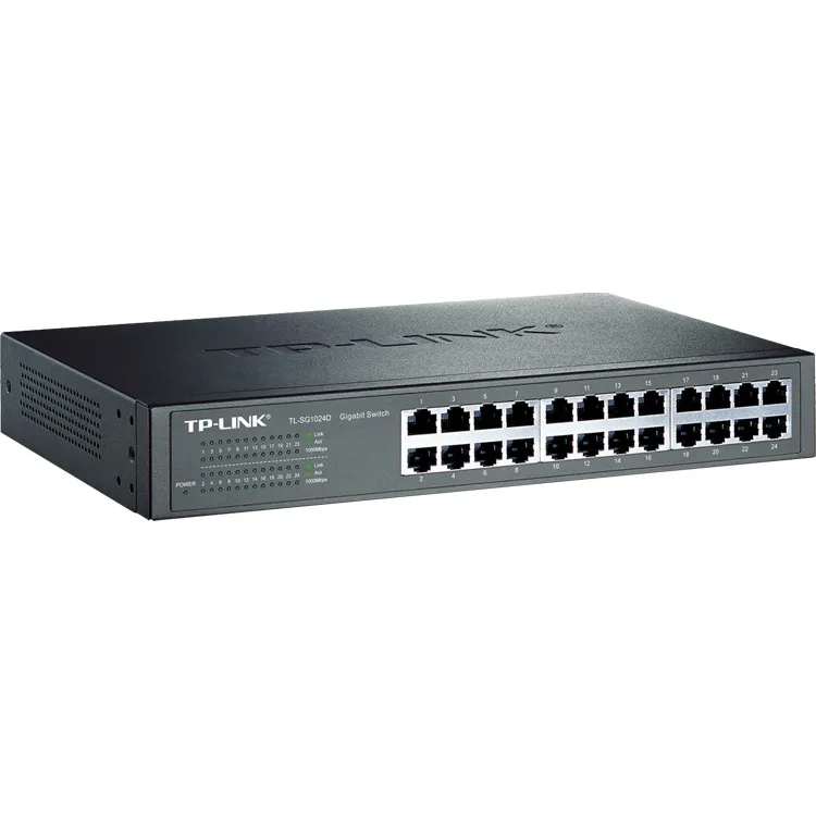 TP-Link TL-SG1024D gigabit switch grijs, foto 2