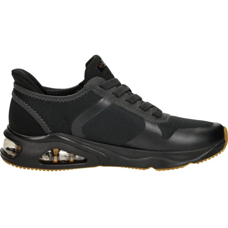 Skechers Slip-Ins Tres-Air Uno lage sneakers zwart