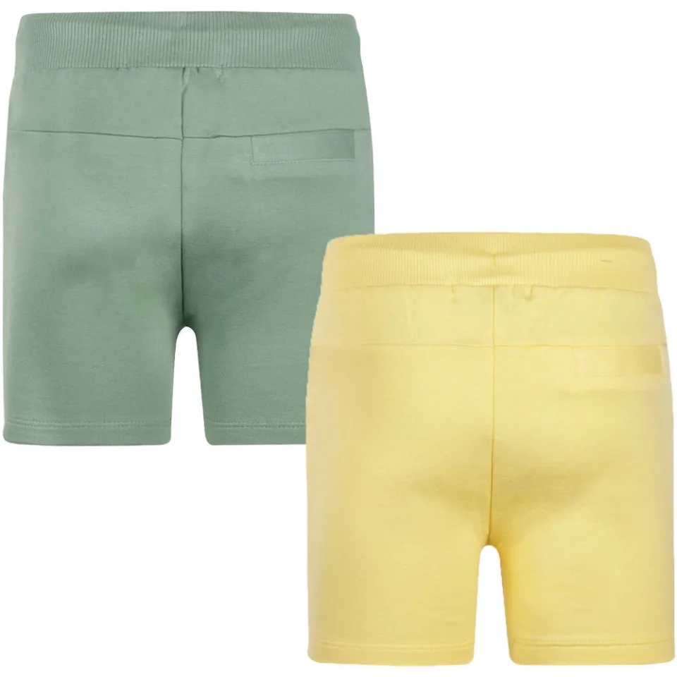 Koko Noko sweatshort groen en geel, foto 3