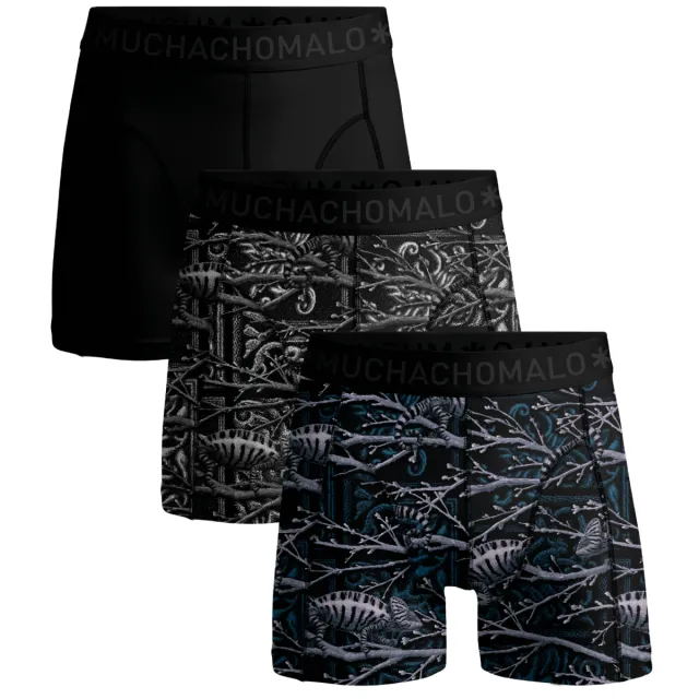 Muchachomalo Heren 3-pack Boxershorts Veelkleurig