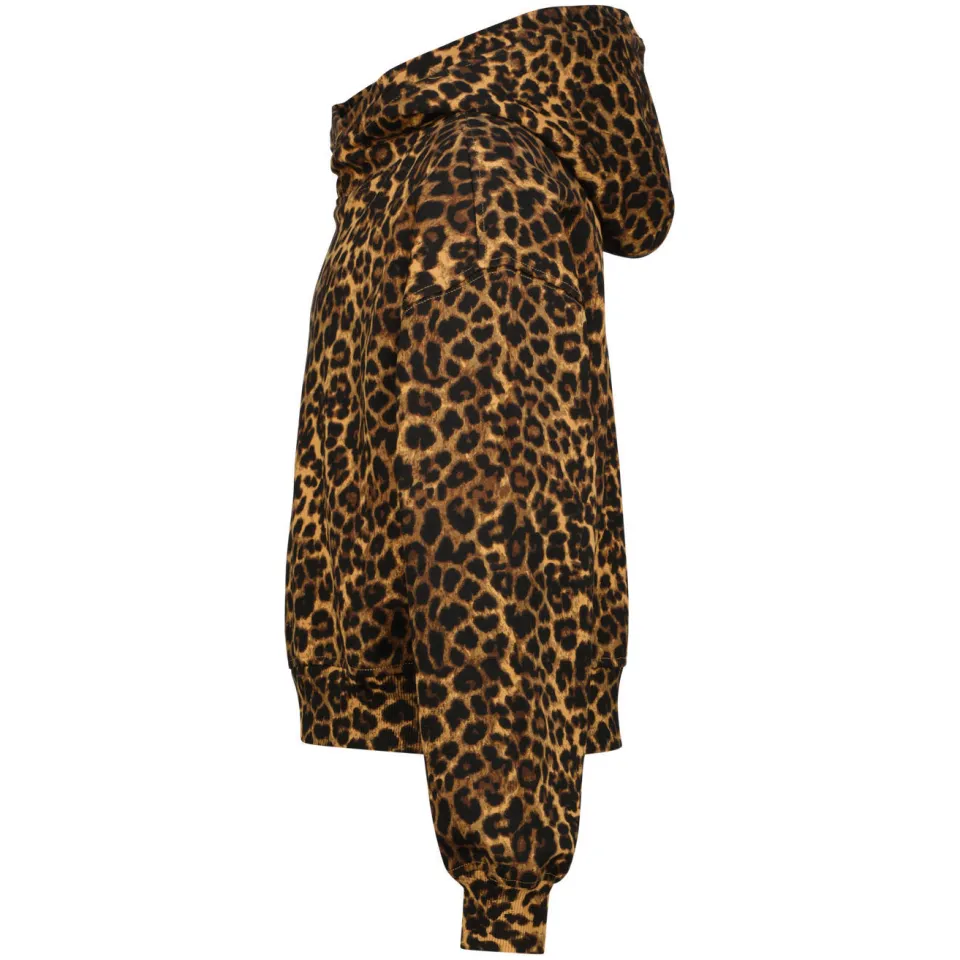 Vingino oversized hoodie met panterprint - bruin, foto 4