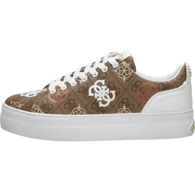 Guess Gianele 4 lage sneakers beige, foto 2
