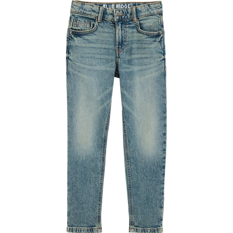 WE Fashion Blue Ridge waist regular fit jeans medium blue denim, foto 2
