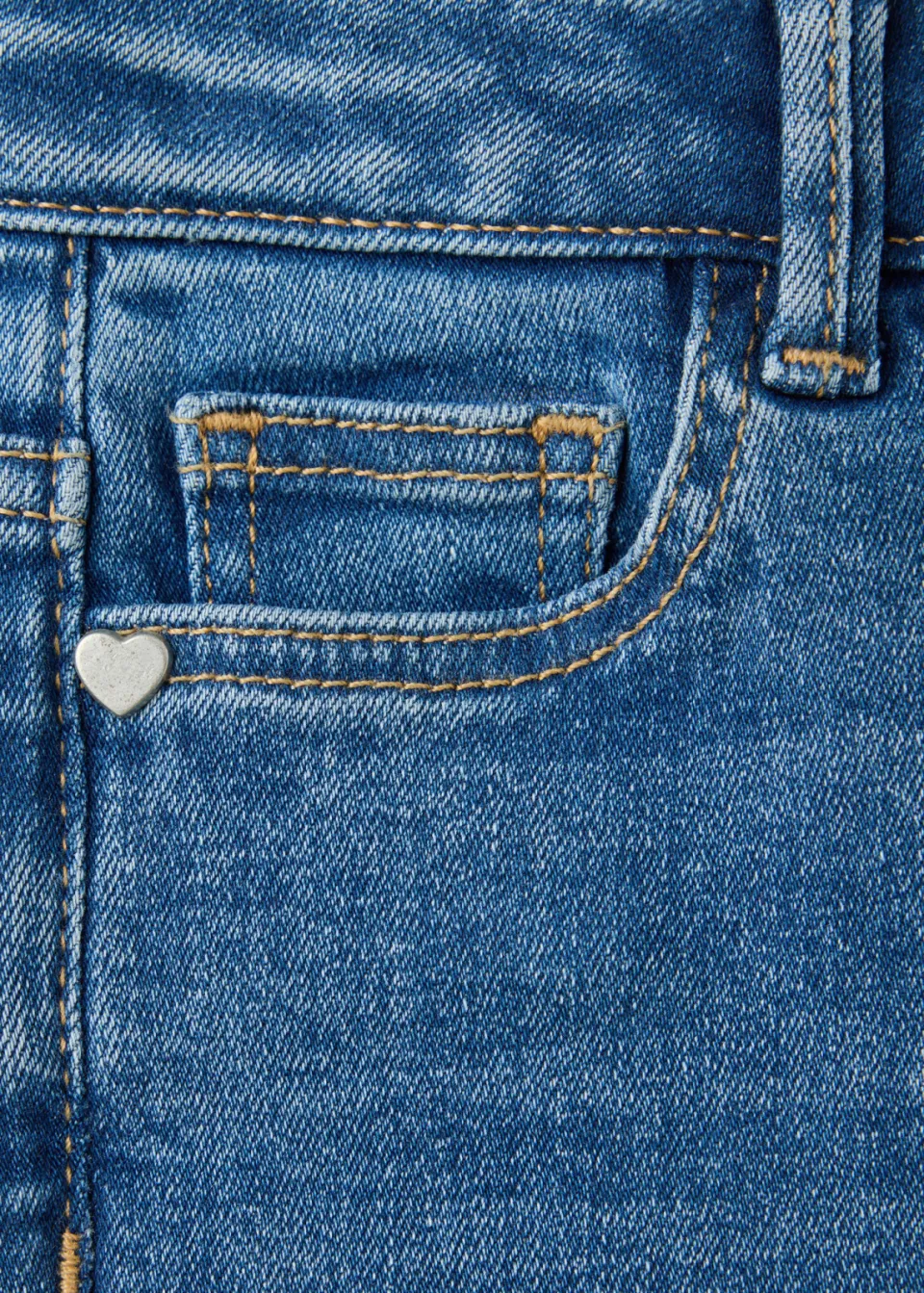 Mango Kids skinny jeans - mediumblauw, foto 2