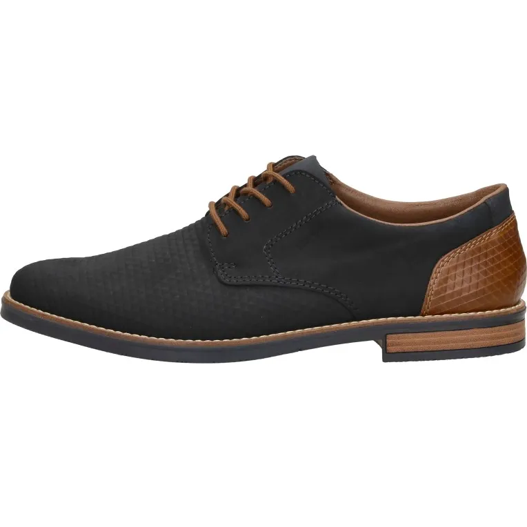Rieker veterschoenen donkerblauw blauw, foto 2