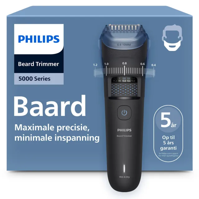 Philips BT5780/15 baardtrimmer zwart Deep Black