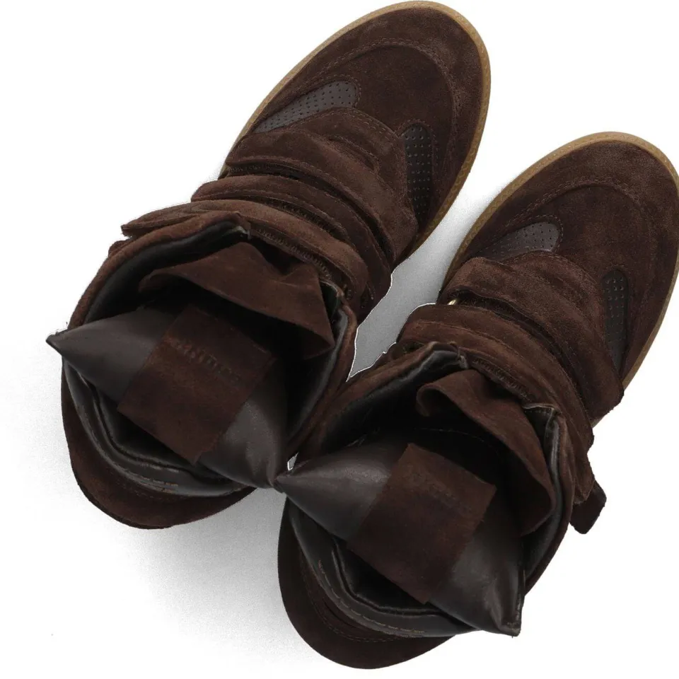 Bronx JAE-YY hoge sneaker bruin, foto 4