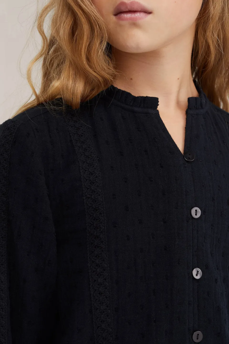 WE Fashion blouse zwart, foto 6