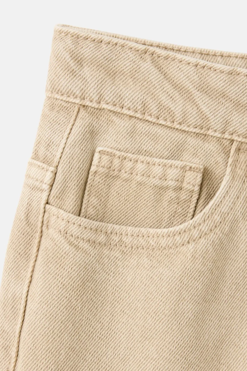 Mango Kids ballon barrel jeans - beige, foto 7