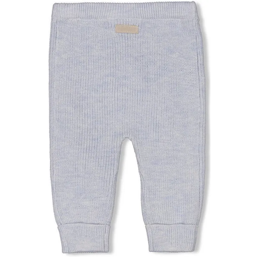 Feetje gebreide babybroek The Knits lichtblauw, foto 2
