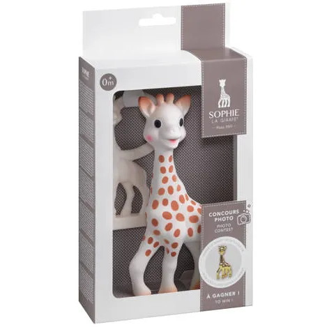 Sophie de Giraf bijtringencadeauset beige, foto 2