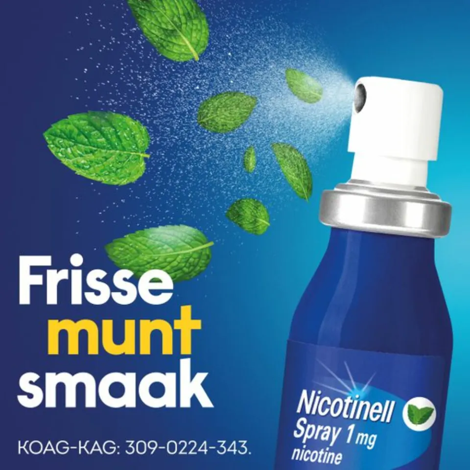 Nicotinell Mondspray 1 mg Duo Verpakking 15 ml, foto 3