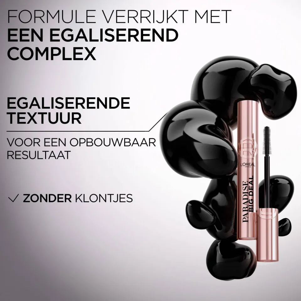 L'oréal Paradise Big Deal mascara zwart, foto 5